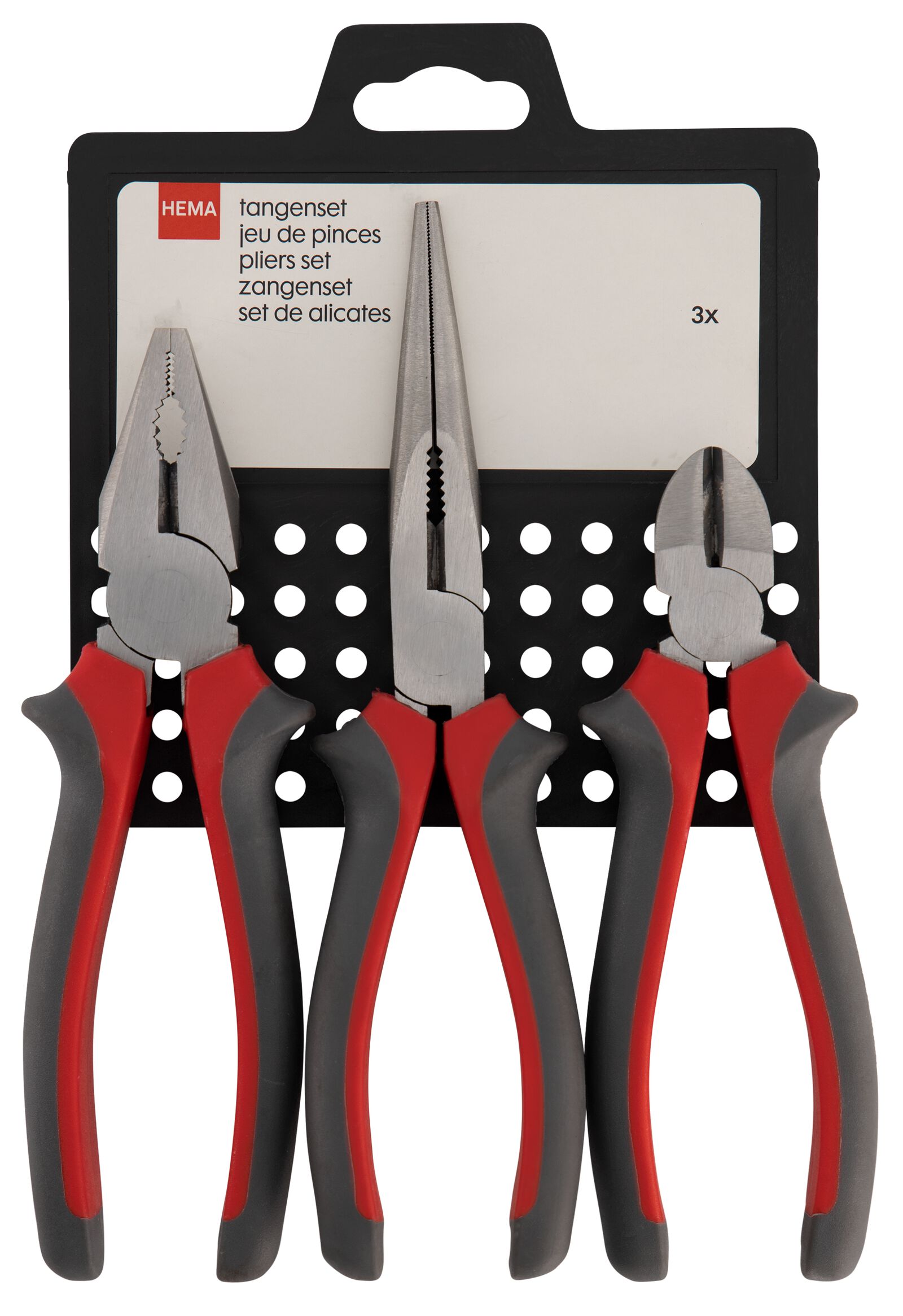 3-delige tangenset - 81030011 - HEMA