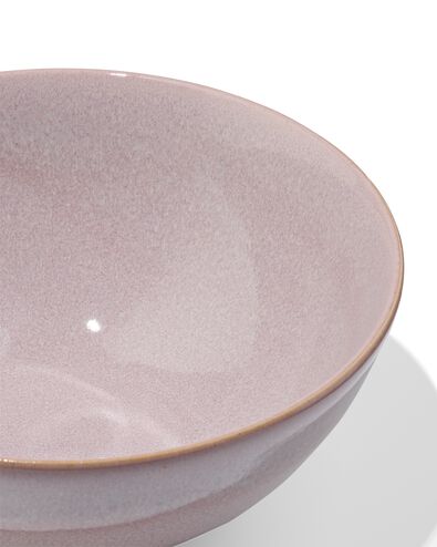 petit plat 16 cm Monaco &eacute;mail r&eacute;actif rose - 9650220 - HEMA