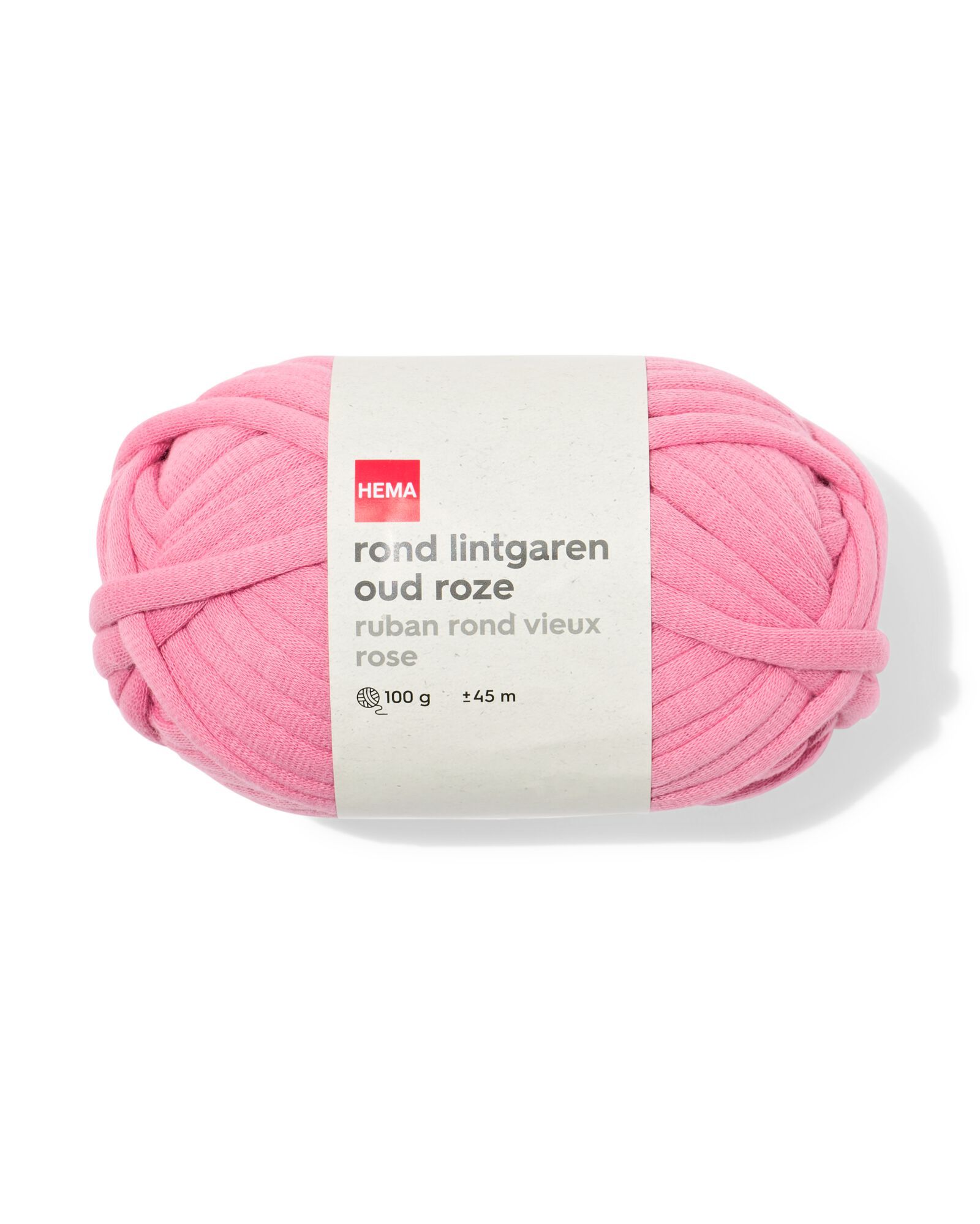 rond lintgaren 100g 45m oudroze - 60702871 - HEMA