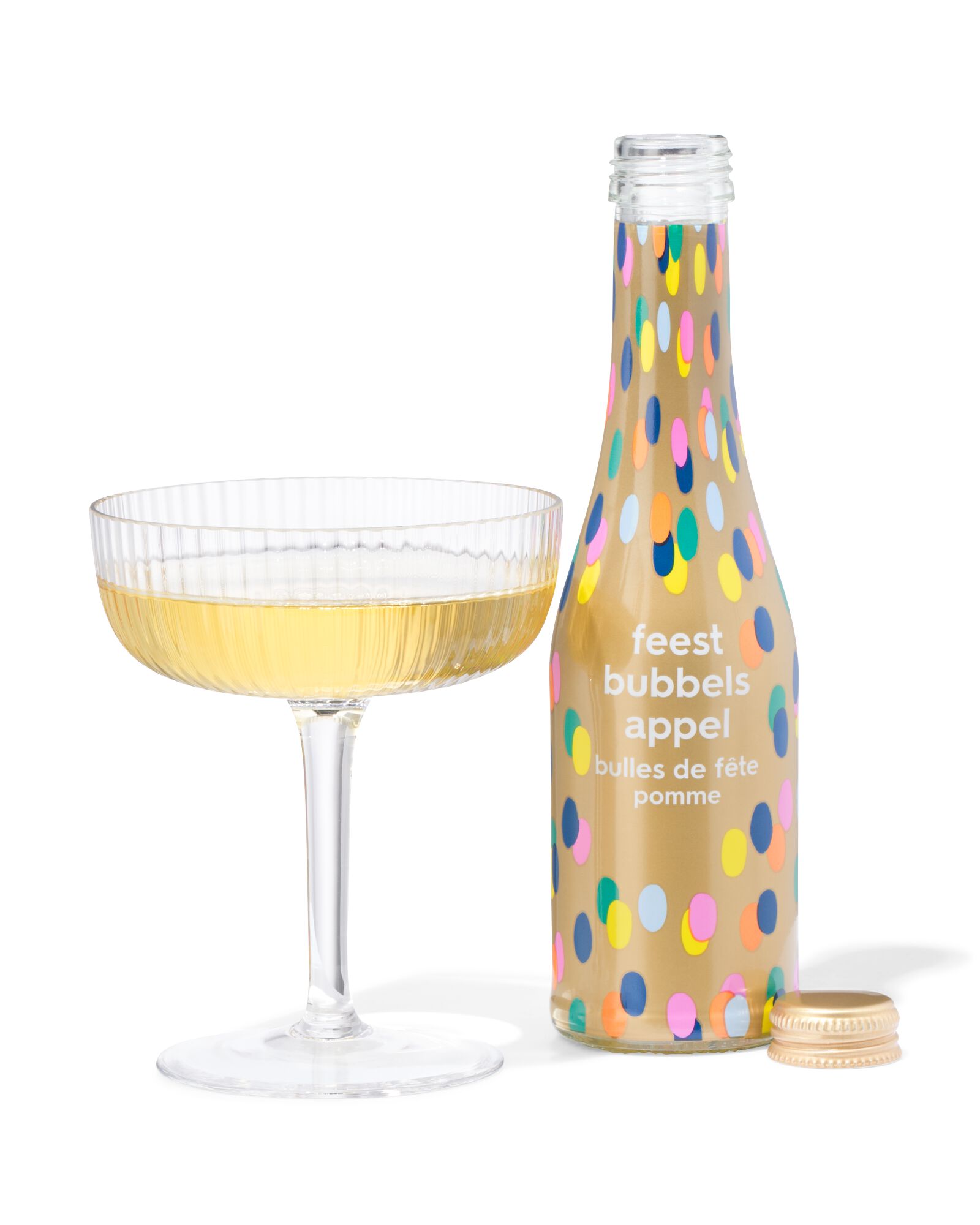 mini bubbelsap appel 200ml - 10200053 - HEMA