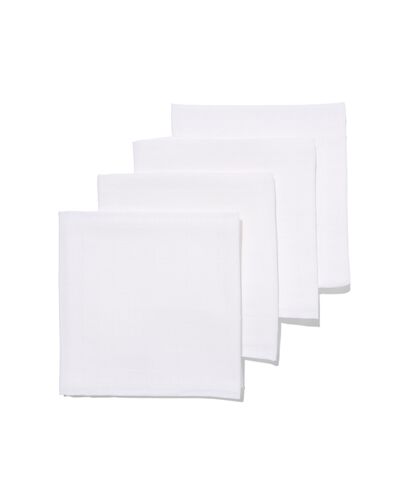 4er-Pack Mullwindeln, 60 x 60 cm - 33345930 - HEMA