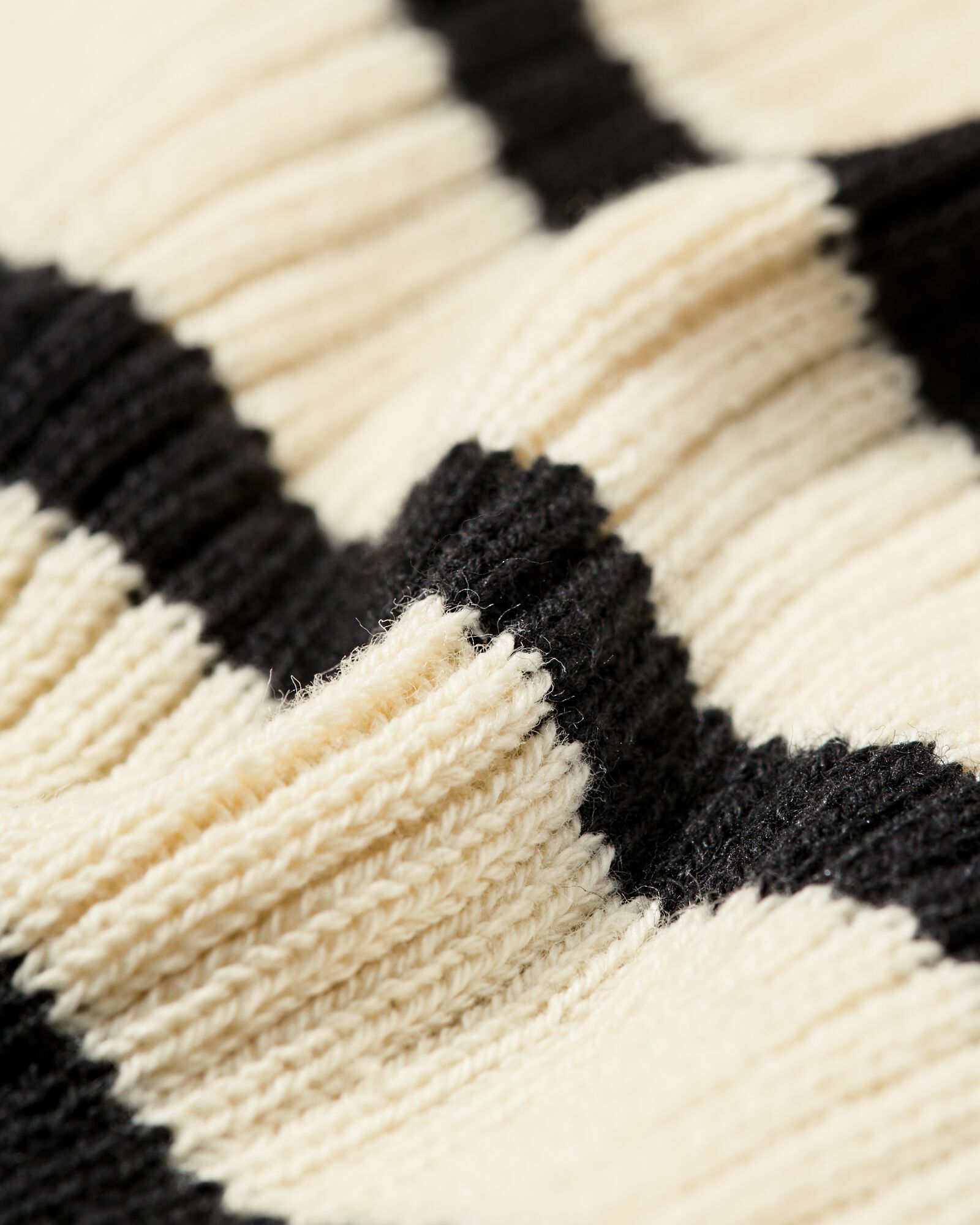 pull côtelé rayé enfant écru écru - 30827019ECRU - HEMA