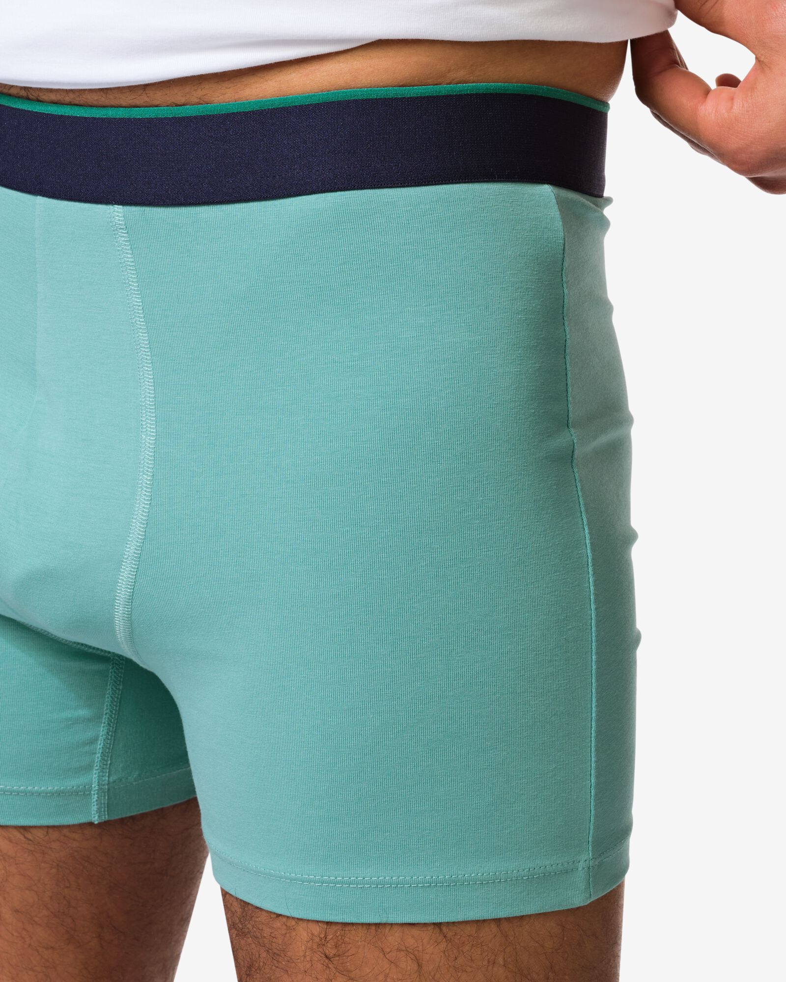 herenboxer - 3 stuks groen groen - 19168320GREEN - HEMA