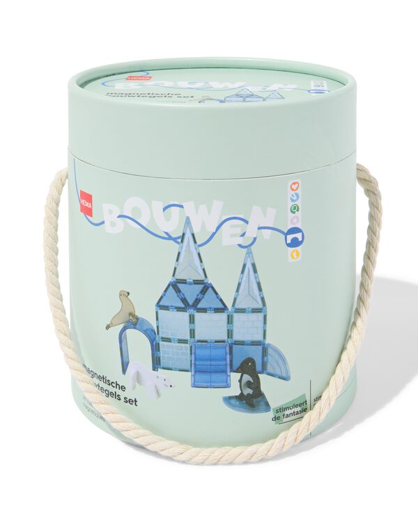 magnetische bouwtegels Noordpool 20-delig - 15100306 - HEMA