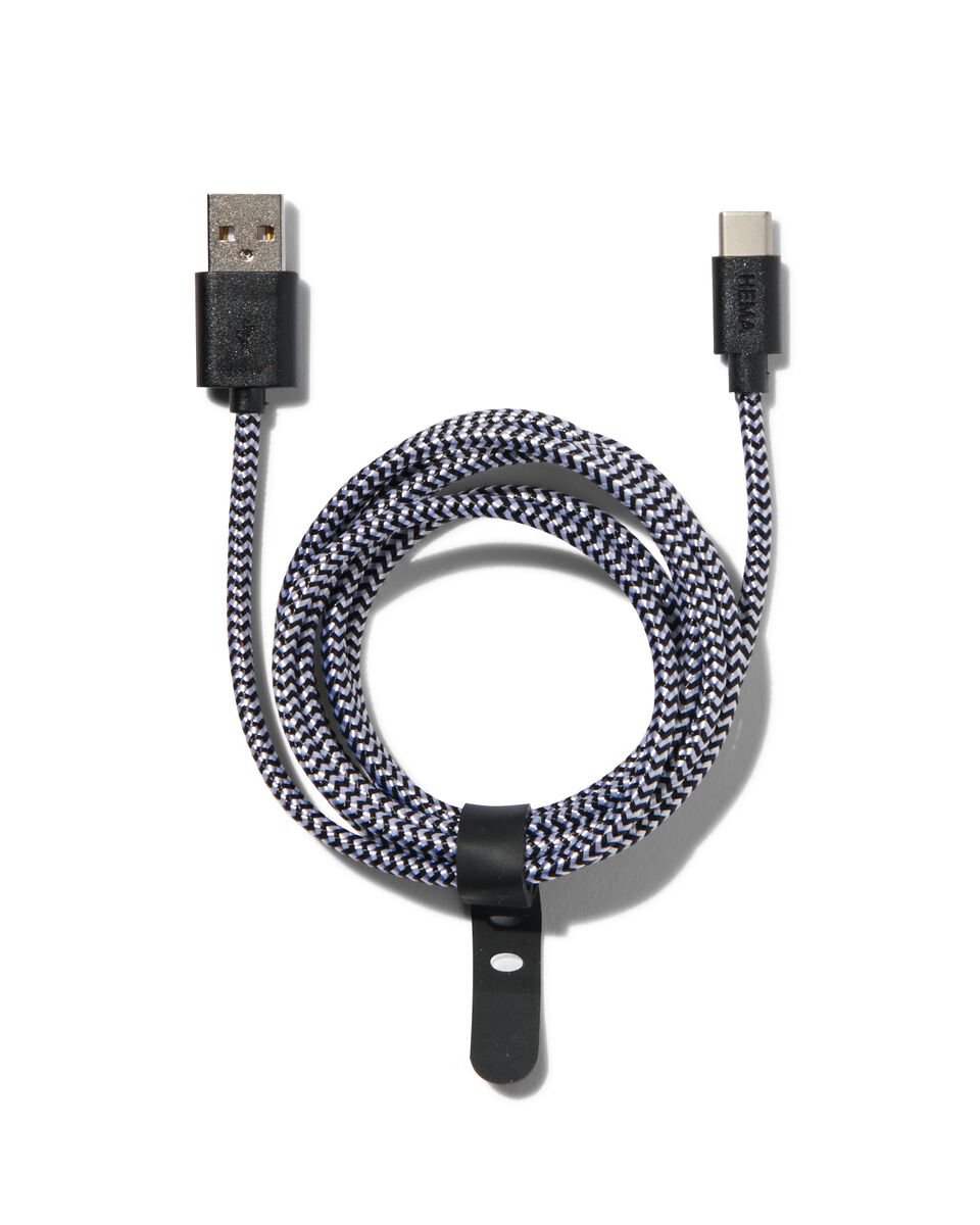 minimum Zuinig motto laadkabel USB/USB-C 1.5m - HEMA