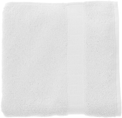 baddoek zware kwaliteit 60 x 110 cm - baddoek wit handdoek 60 x 110 - 5213600 - HEMA