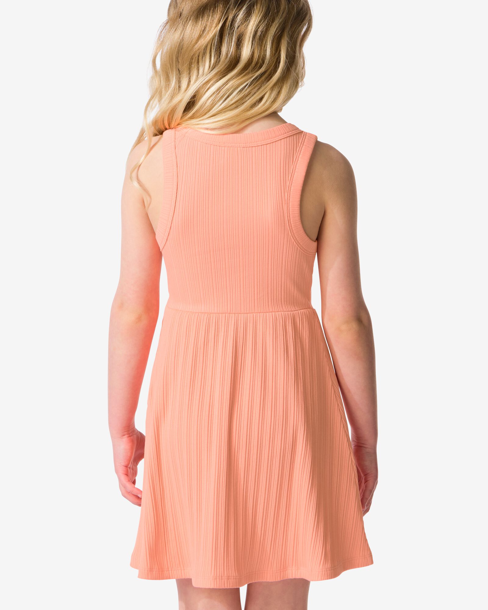 robe enfant trap&egrave;ze c&ocirc;tel&eacute;e corail corail - 30849119CORAL - HEMA