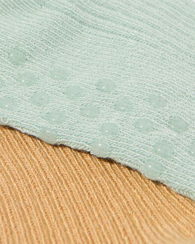 baby sokken met bamboe - 5 paar blauw 24-30 m - 4730455 - HEMA