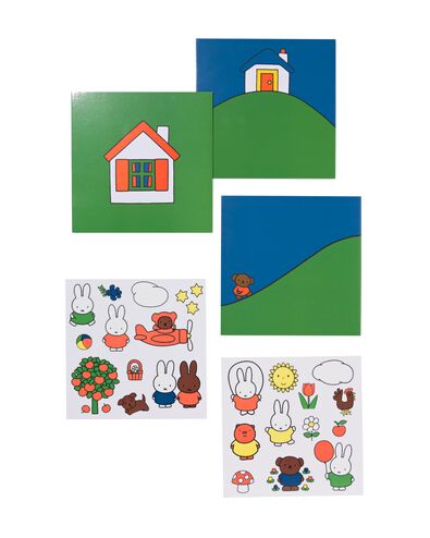 nijntje kaarten met stickers - 2 stuks - 15900590 - HEMA