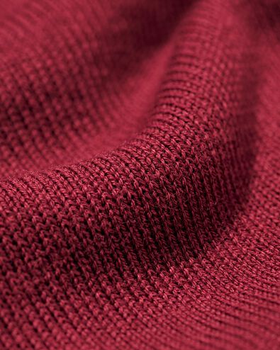 cardigan Ivory femme bordeaux - 36206520BURGUNDYRED - HEMA