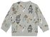 Baby-Sweatshirt, feiernde Tiere grau grau - 1000021812 - HEMA