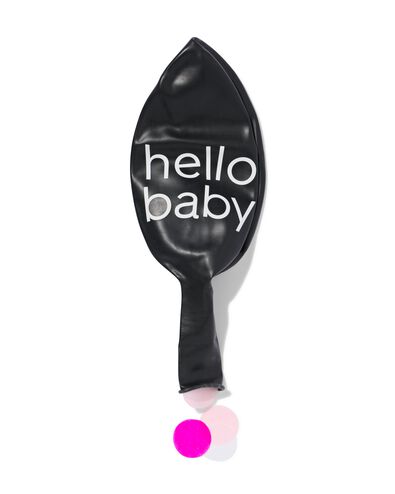 gender reveal ballon &Oslash;90cm roze - 14200008 - HEMA