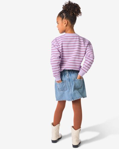 jupe &agrave; fleurs enfant bleu clair - 30839511LIGHTBLUE - HEMA