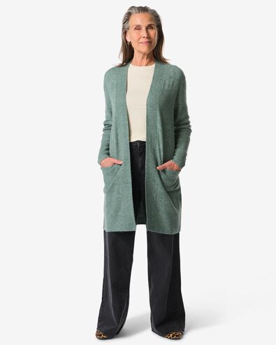 damesvest Lana groen - 36301160GREEN - HEMA