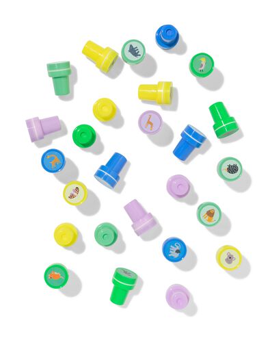 lot de tampons animaux sauvages 26 pi&egrave;ces - 15900167 - HEMA