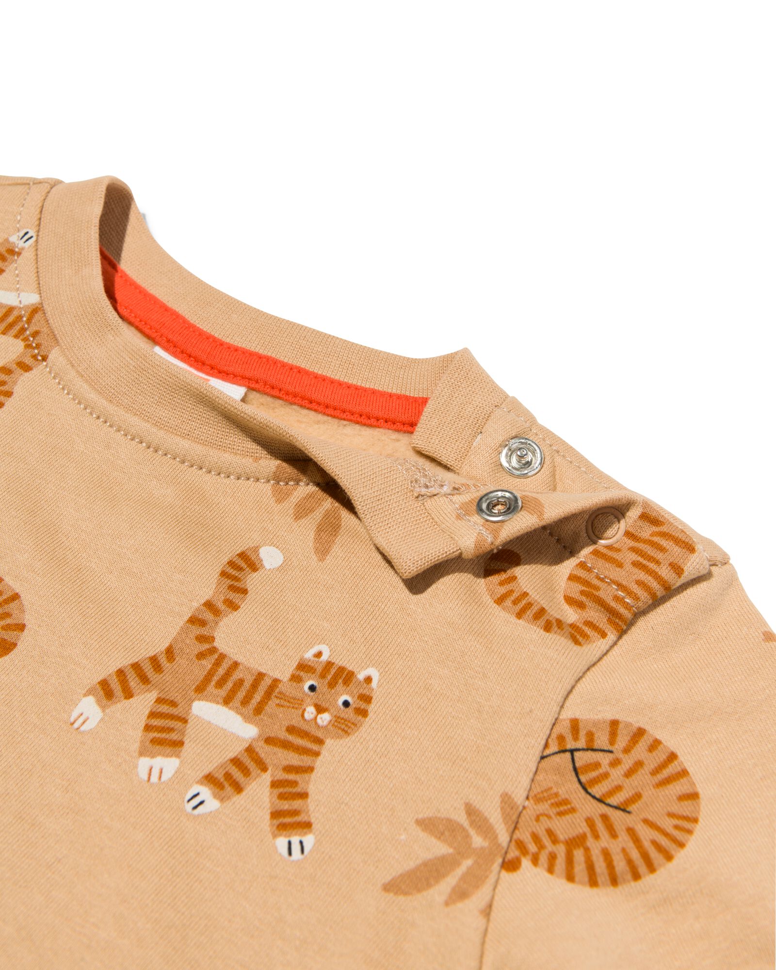 Baby-Sweatshirt, Tiger beige 86 - 33166045 - HEMA