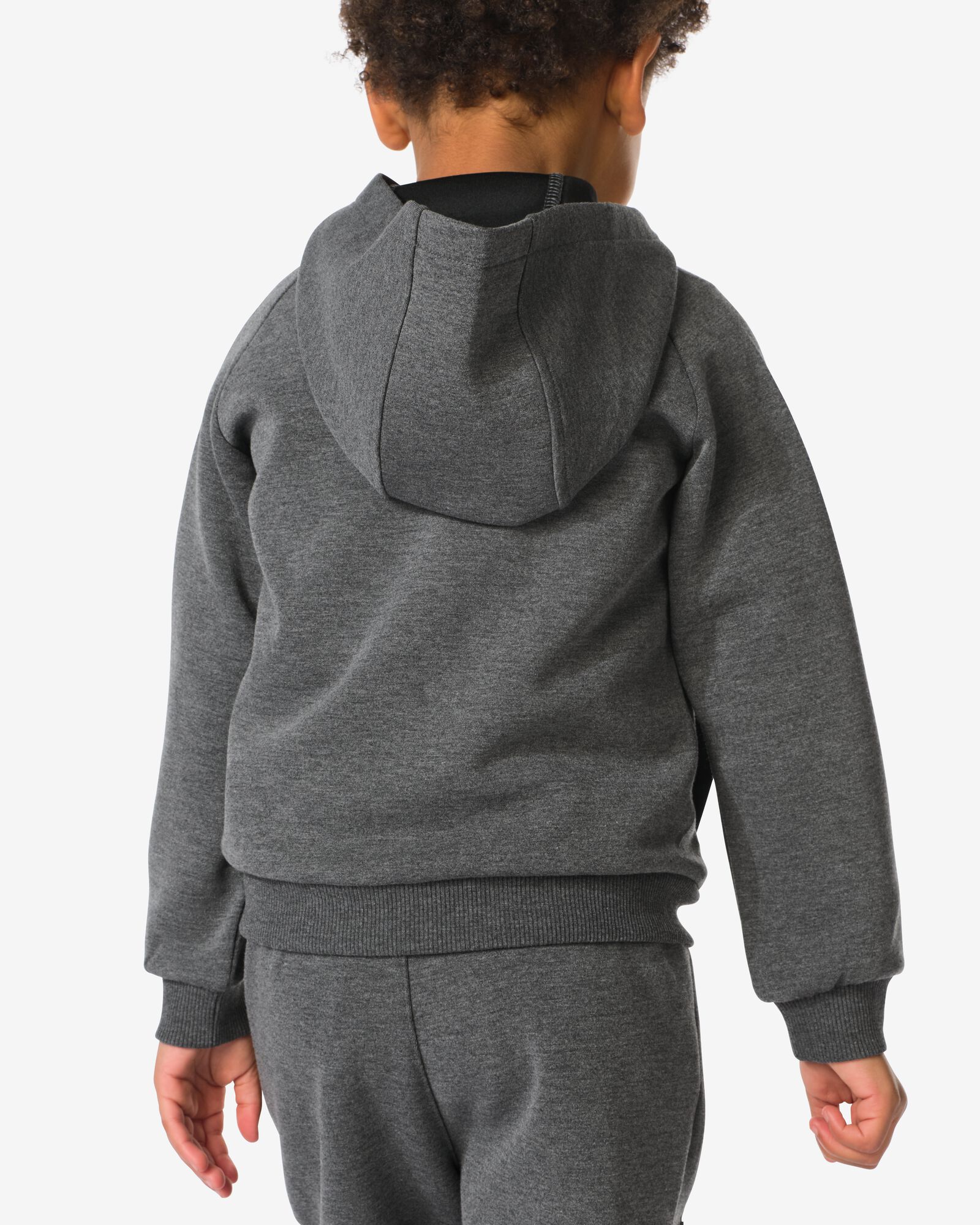 Kinderjacke graumeliert graumeliert - 30712503GREYMELANGE - HEMA