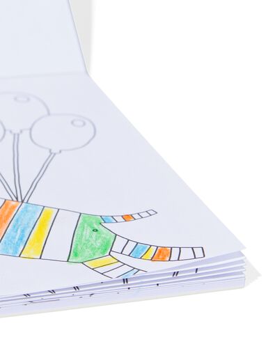 cadeau &agrave; distribuer mini livres de coloriage - lot de 8 - 14250121 - HEMA