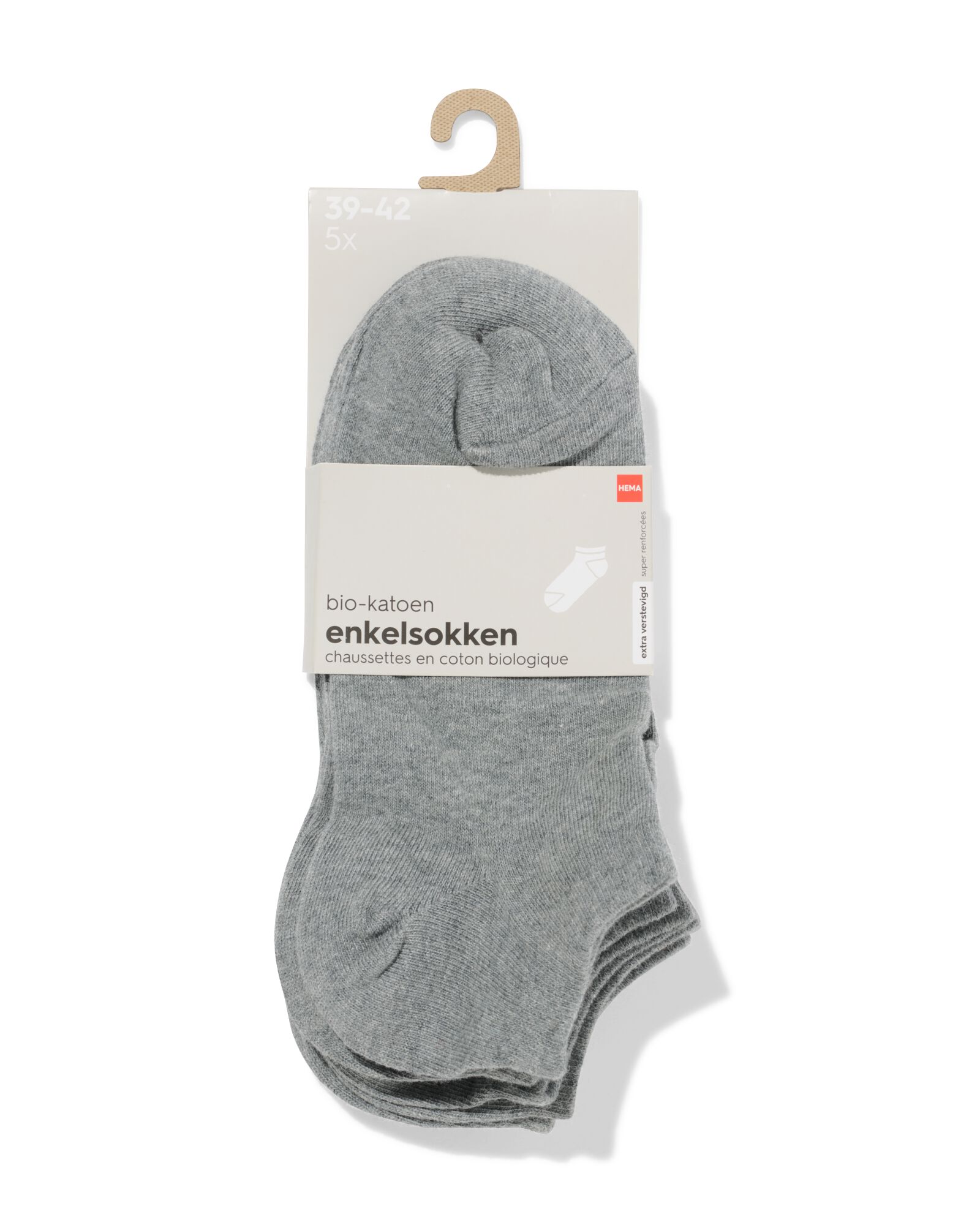 5er-Pack Herren-Kurzsocken wei&szlig; wei&szlig; - 1000011229 - HEMA