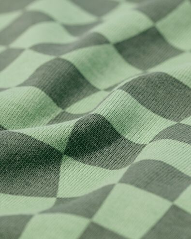 pyjacourt enfant carreaux coton stretch vert vert - 23061780GREEN - HEMA