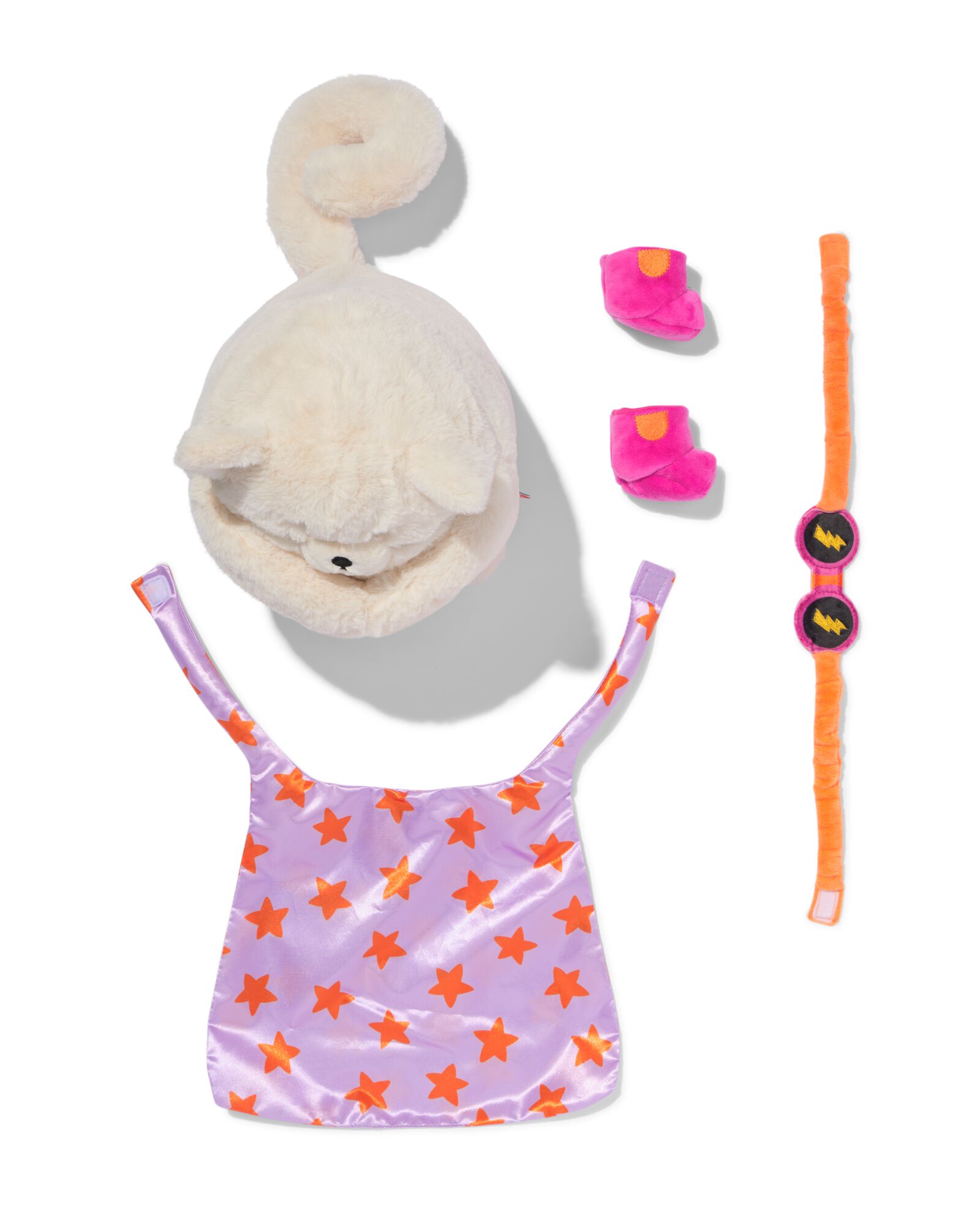 superheld knuffel kat 18x25x8cm - 15100382 - HEMA