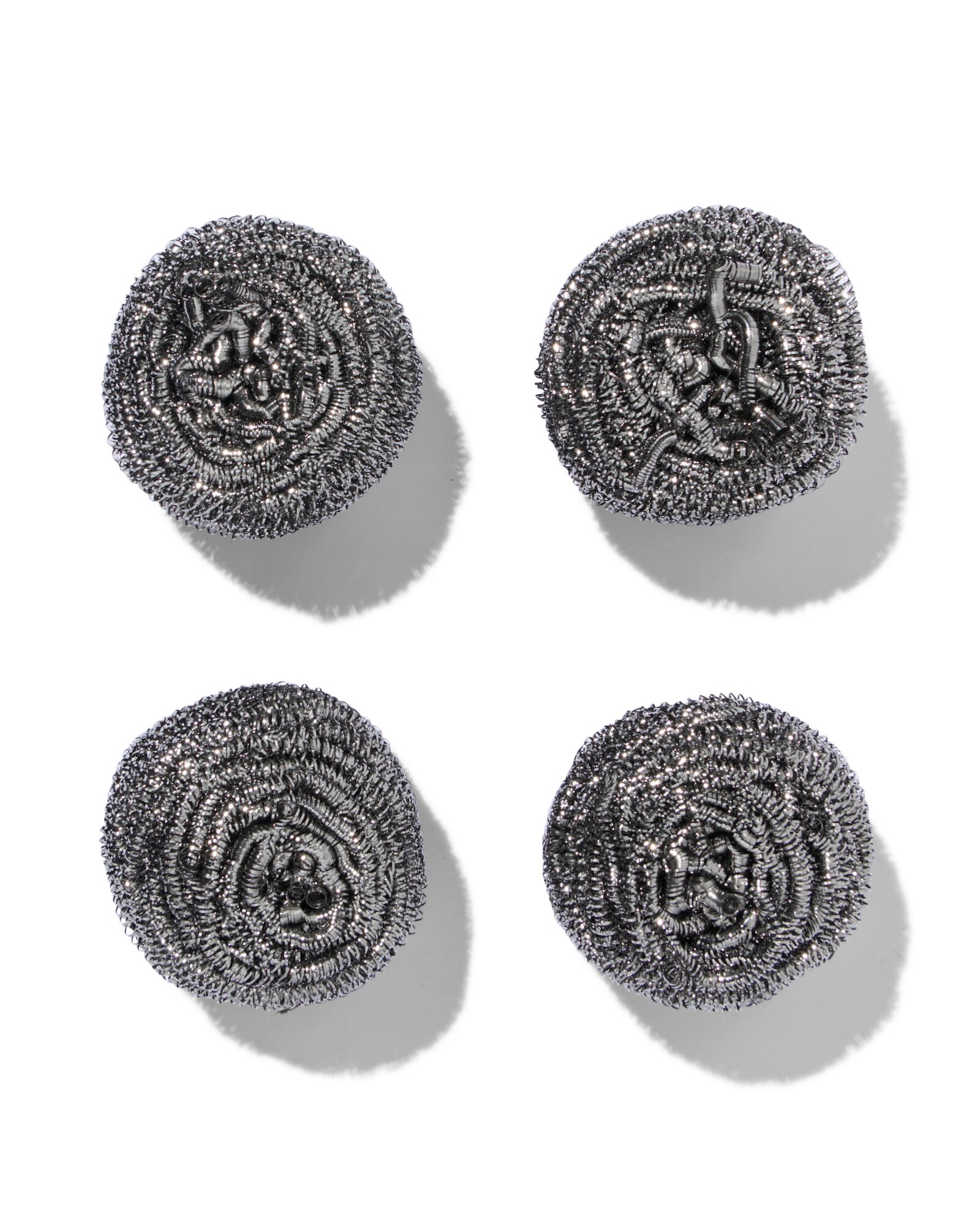 Sorbo sponsjes rvs - 4 stuks - 70100011 - HEMA