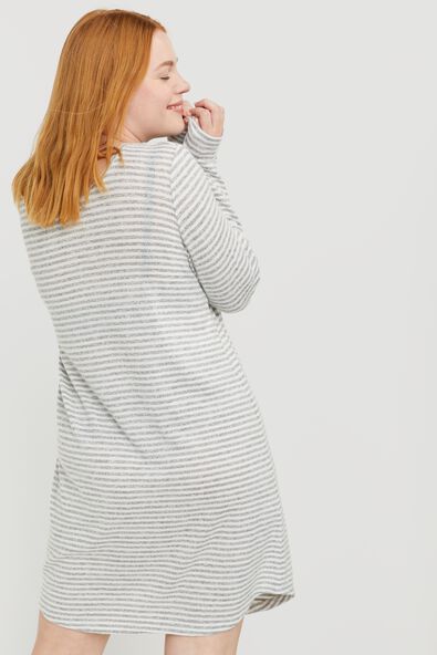 chemise de nuit femme gris chiné XL - 23420964 - HEMA
