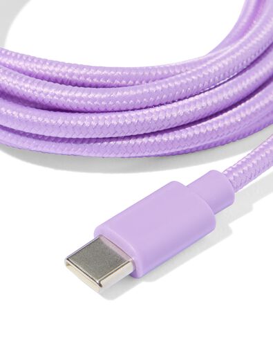 c&acirc;ble chargeur USB-C vers 8 broches 1,5m - 39680019 - HEMA