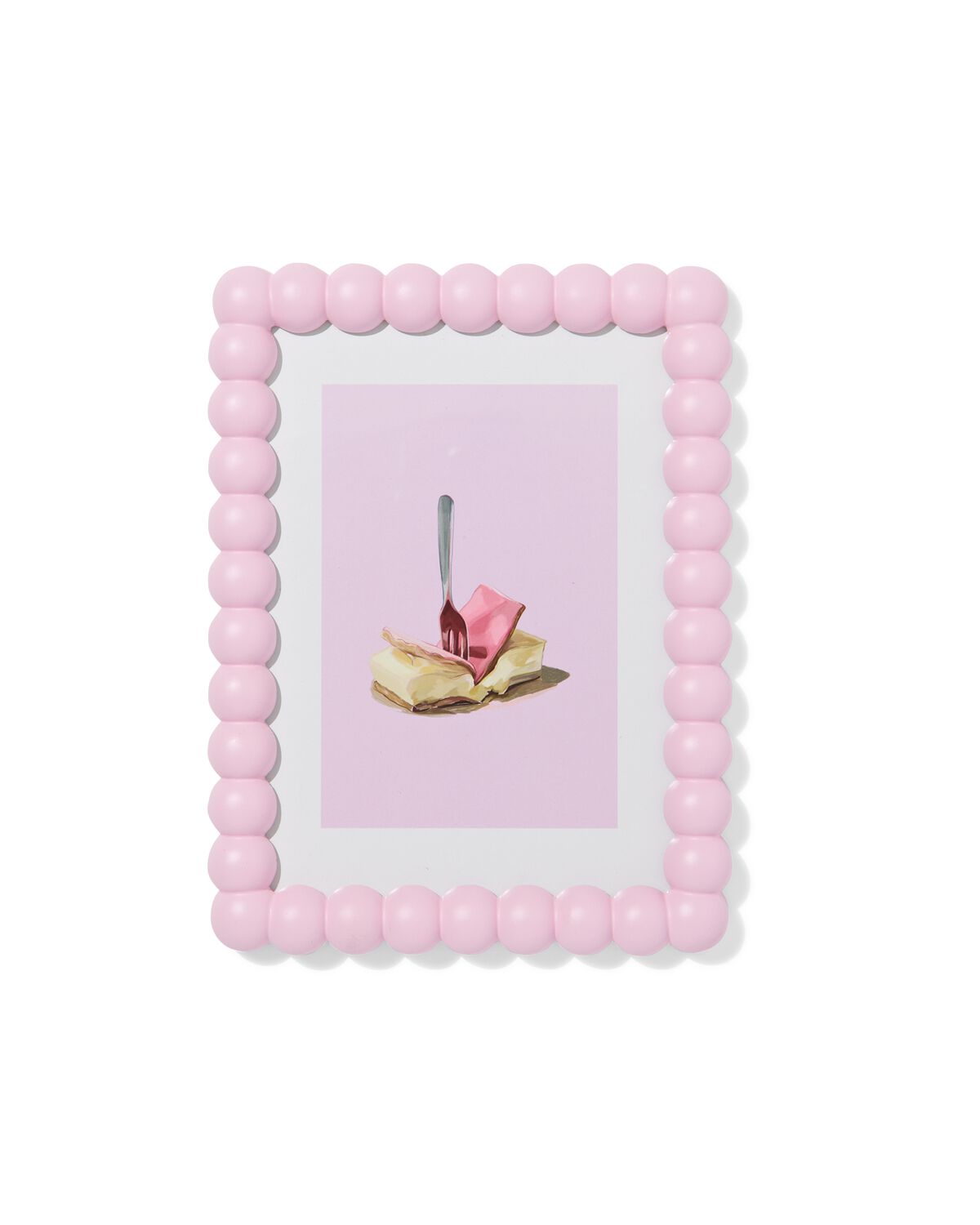 fotolijst 15x20cm hout bolletjes