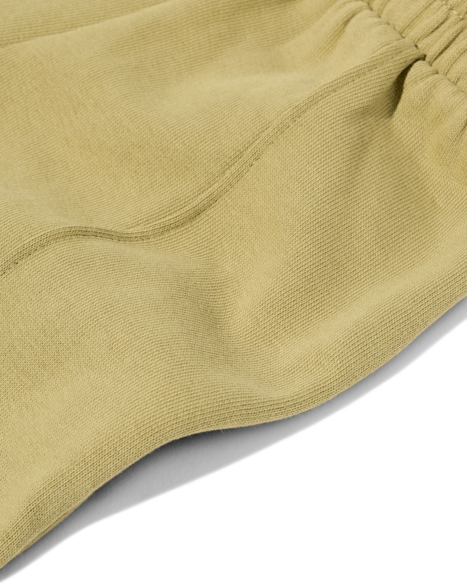 babybroek comfy fit sweatstof olijf olijf - 33184770OLIVE - HEMA