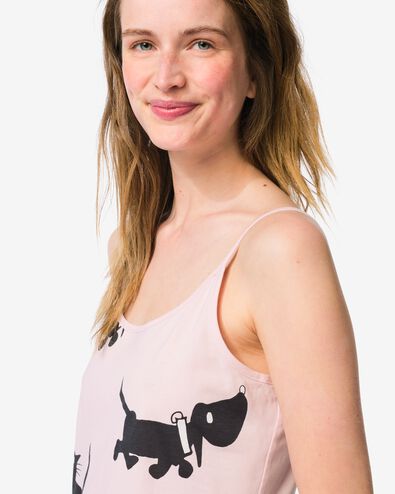 chemise de nuit femme Takkie jersey rose p&acirc;le rose p&acirc;le - 23401105LIGHTPINK - HEMA