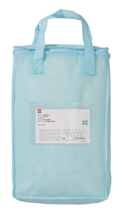 dekbed voor ledikant 100x135 rPET - 33328059 - HEMA