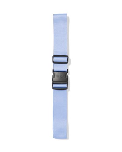 sangle &agrave; bagages 180x5cm bleue fermeture par clic - 18670042 - HEMA