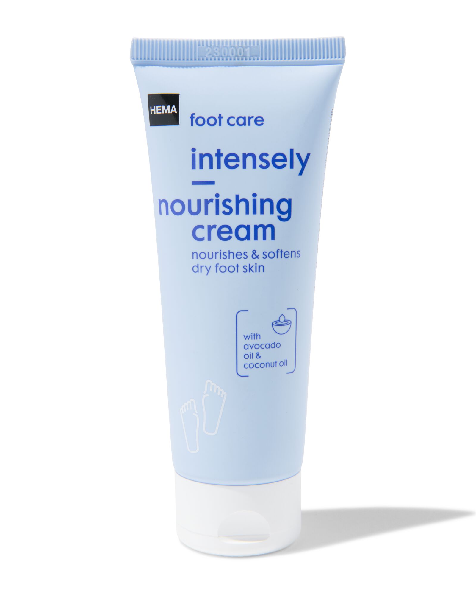 intensief voedende voetcr&egrave;me 75ml - 11910030 - HEMA