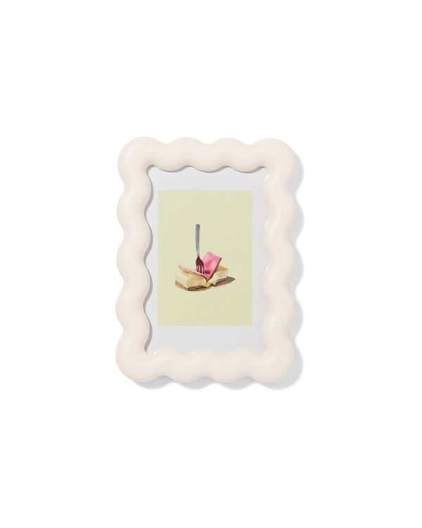 Bilderrahmen 10 &times; 15 cm, Holz, gewellt - 13626020 - HEMA