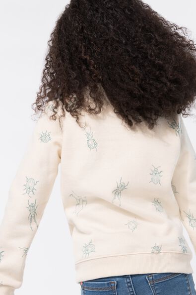 Kinder-Sweatshirt, Insekten eierschalenfarben - 1000029036 - HEMA