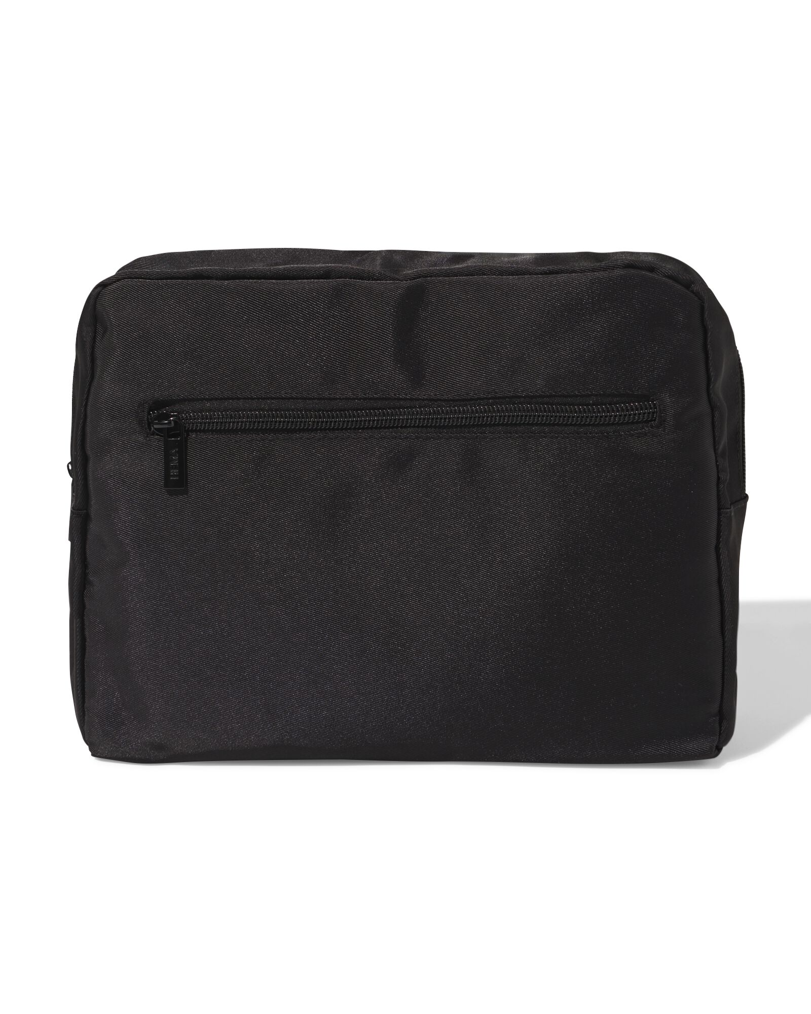 toilettas 20x25cm zwart - 11890733 - HEMA
