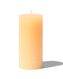 bougies rustiques orange clair 5 x 11 - 13502983 - HEMA