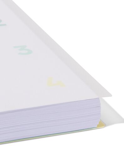 cahier &agrave; spirale 4-en-1 A5 lign&eacute; - 14100179 - HEMA