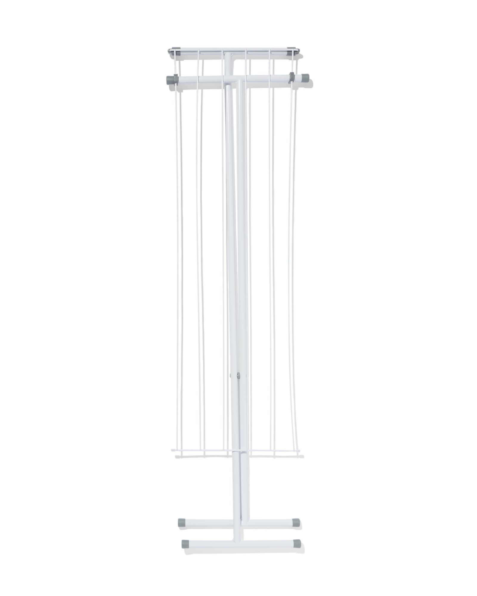 W&auml;schest&auml;nder 111 x 32 cm, schmal, Metall wei&szlig; - 20500226 - HEMA