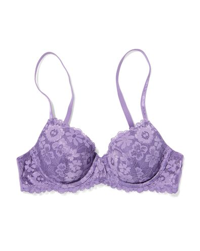 Vorgeformter Spitzen-BH mit B&uuml;gel helllila helllila - 21800981LIGHTPURPLE - HEMA