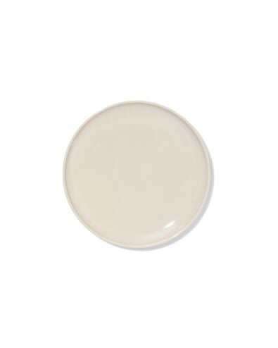 Kuchenteller &Oslash; 16,5 cm, Knap, New Bone China, grau - 9650311 - HEMA