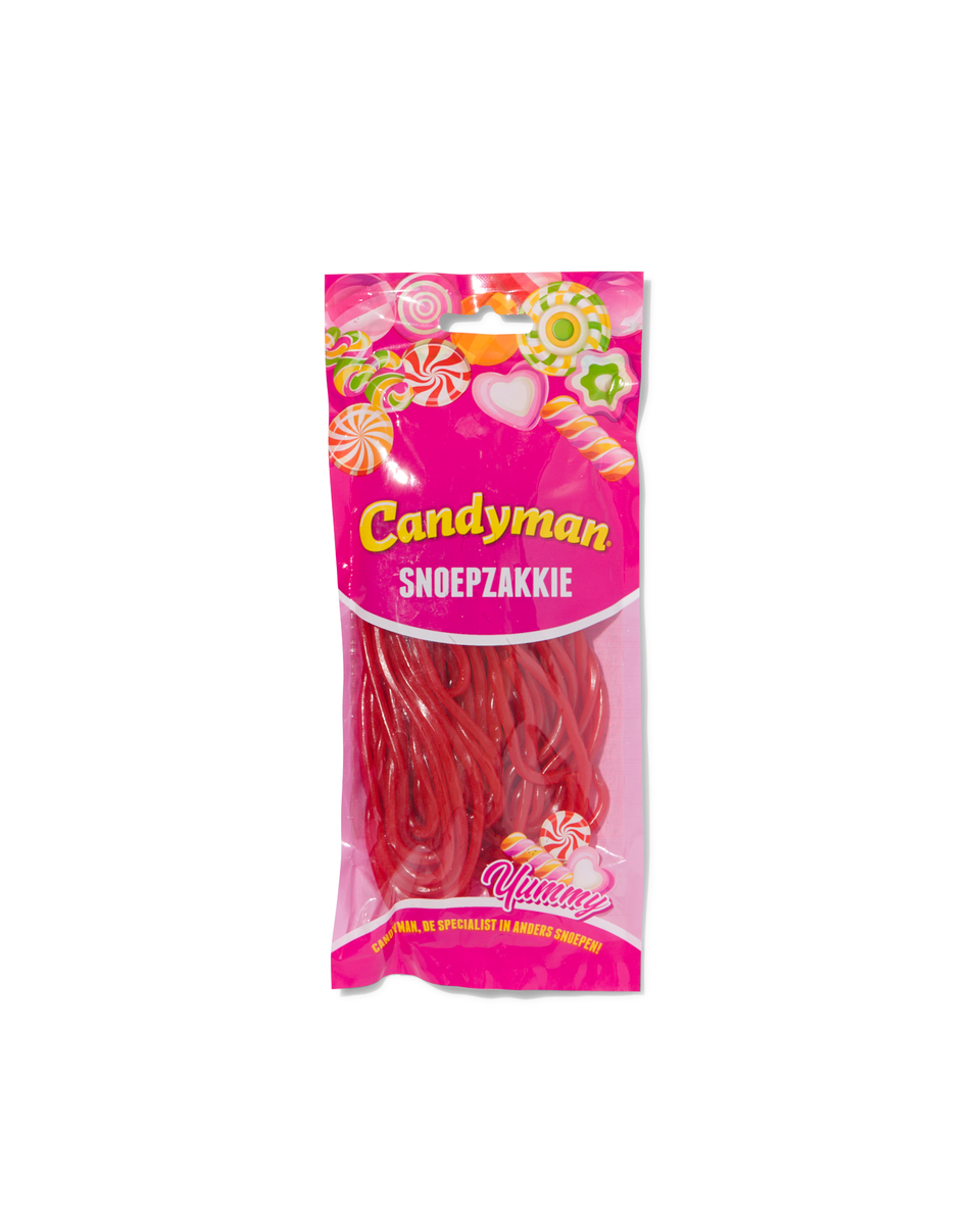lacets en bonbon au goût de fraise 90g - 10223016 - HEMA