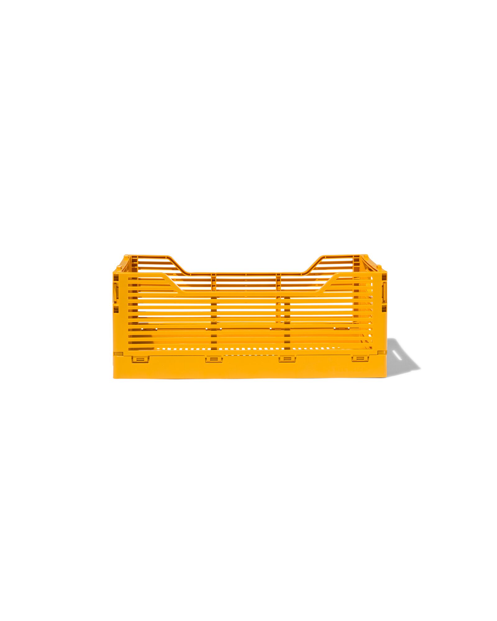 caisse pliable à lettres recyclée jaune ocre jaune ocre - 1000028957 - HEMA