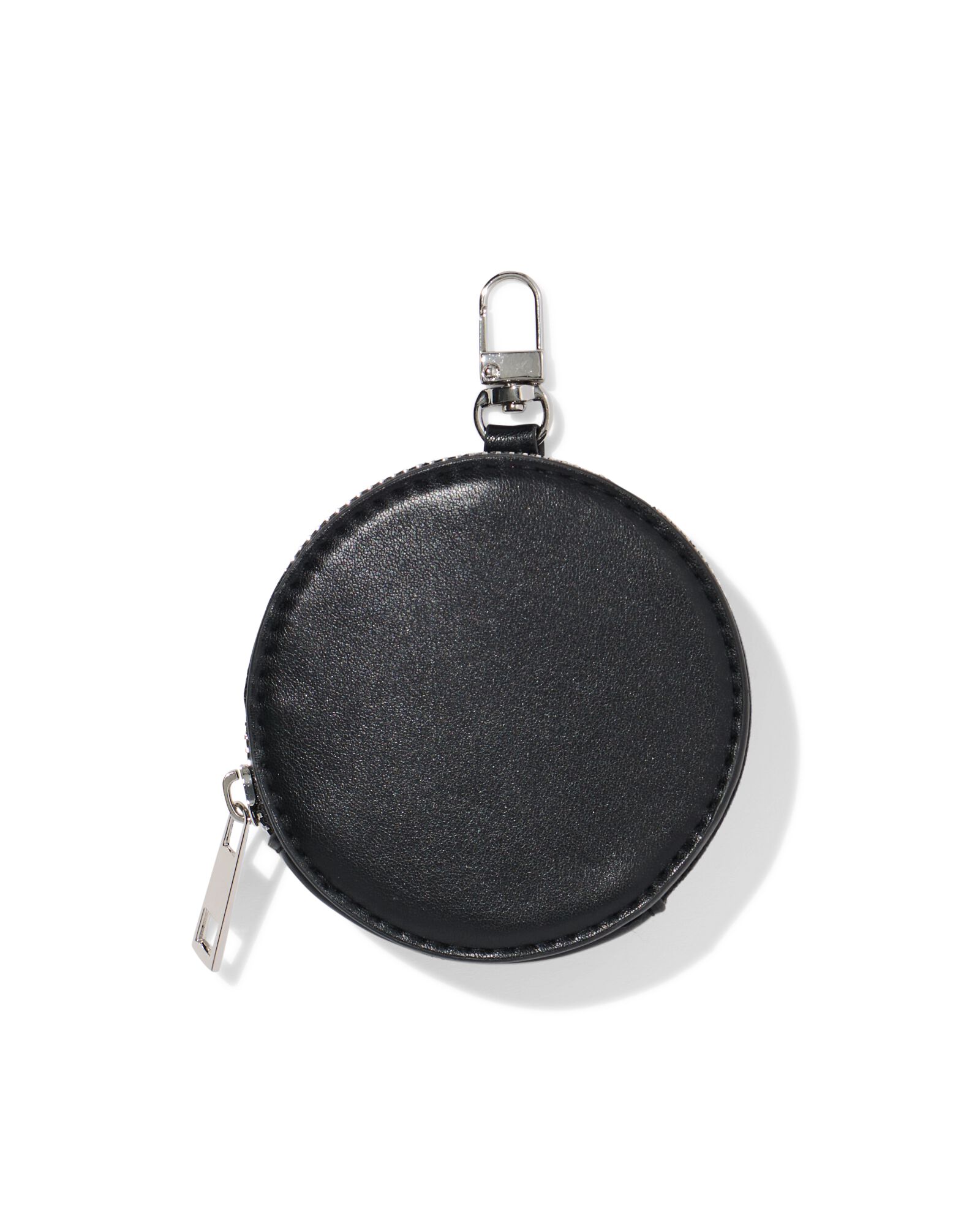 sleuteletui 13x9x9cm rond zwart - 18160016 - HEMA