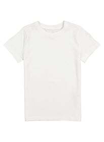 Kinder-Shirt mit Bambus weiß weiß - 1000014276 - HEMA