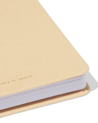 planificateur de budget A5 beige - 14103708 - HEMA
