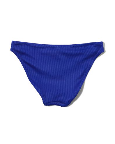 dames bikinibroekje middelhoge taille kobaltblauw S - 22310822 - HEMA