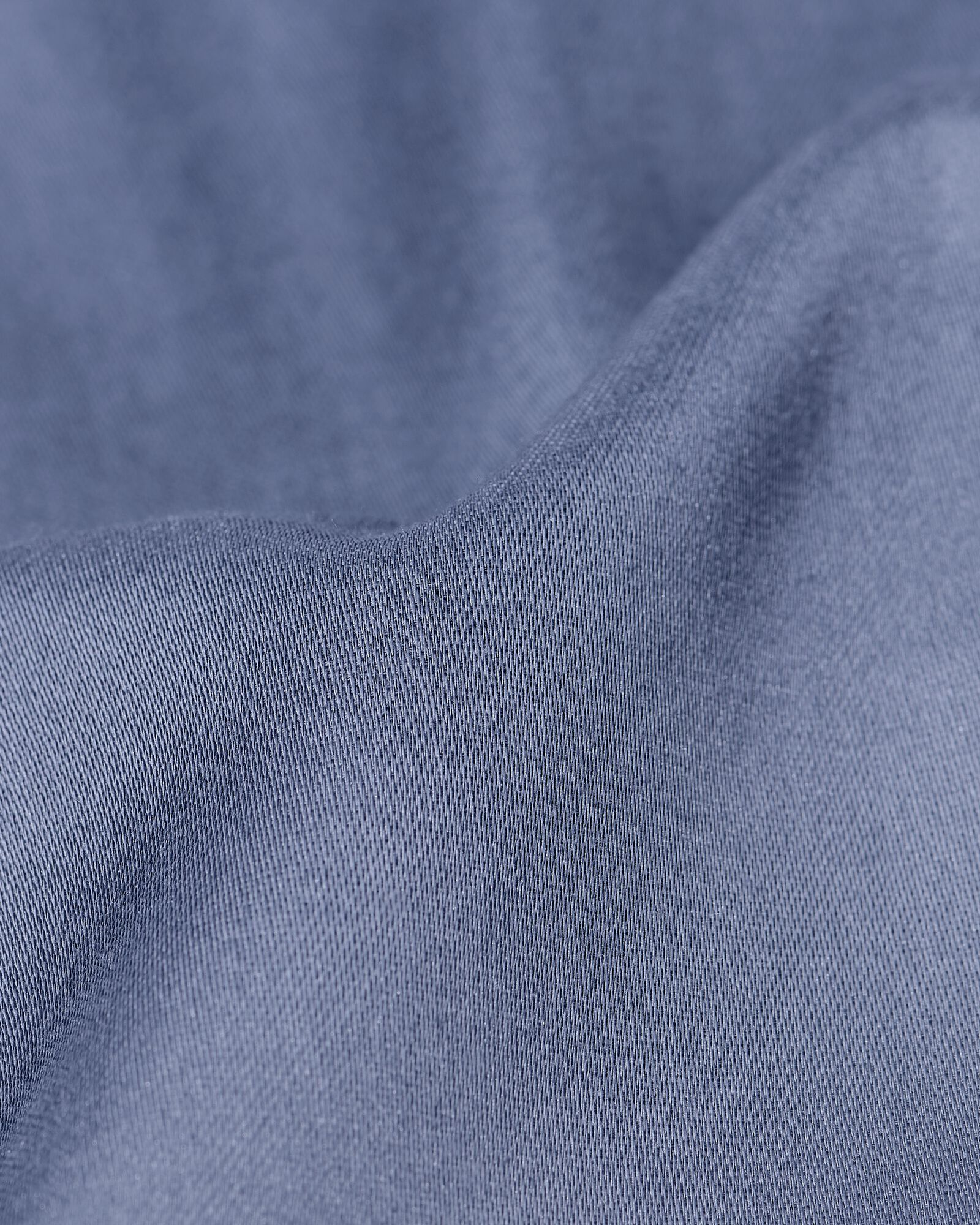 housse de couette 140x200/220 cm coton h&ocirc;tel satin bleu - 5750158 - HEMA