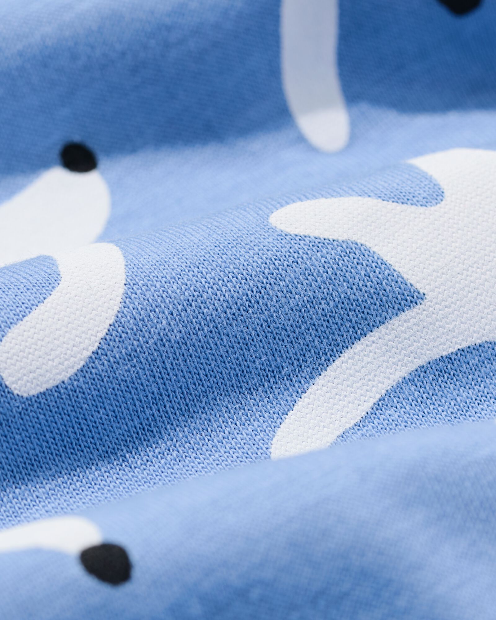 kindershortama honden met poppenpyjama blauw blauw - 23001060BLUE - HEMA